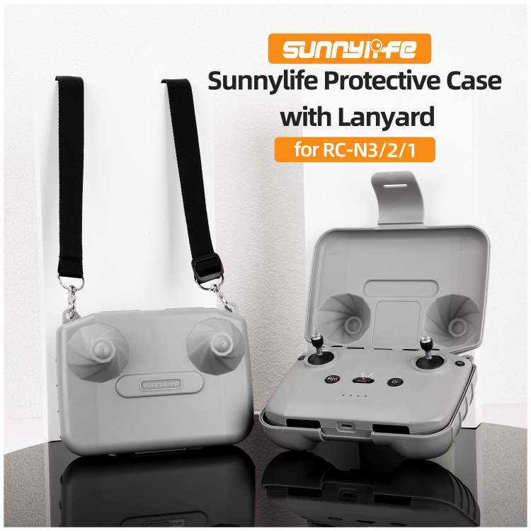 Защитный чехол Sunnylife Mini с ремешком, противоударный для хранения контроллера для RC-N3/2/1 для FLIP NEO Mini 4Pro