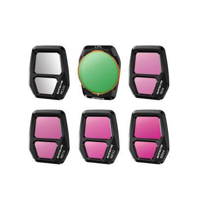 Металлические регулируемые фильтры Sunnylife 6pcs Mix Filter для AIR 3S