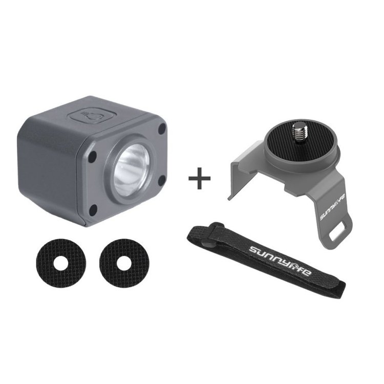 Компактный прожектор / крепление экш-камеры на DJI Mavic Mini / Mini 2 / SE