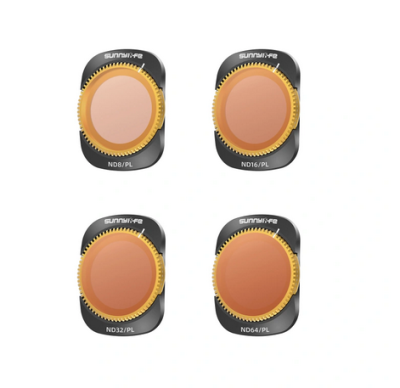 Набор фильтров Sunnylife ND-PL8/16/32/64 для Osmo Pocket 3