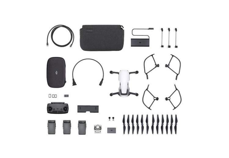 Квадрокоптер DJI MAVIC AIR Fly More Combo (EU) Arctic White