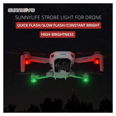 Комплект из 4 мини-светильников Sunnylife для ночных полетов для Mavic 4 Pro/ FLIP/ NEO/ Avata 2/ Mini 4 Pro/ Air 3S