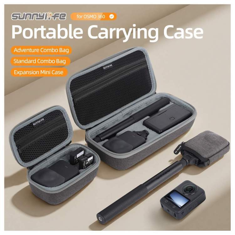 Чехол Sunnylife Mini Travel Hard Case Expansion Handbag Protective Bag Accessories для OSMO 360