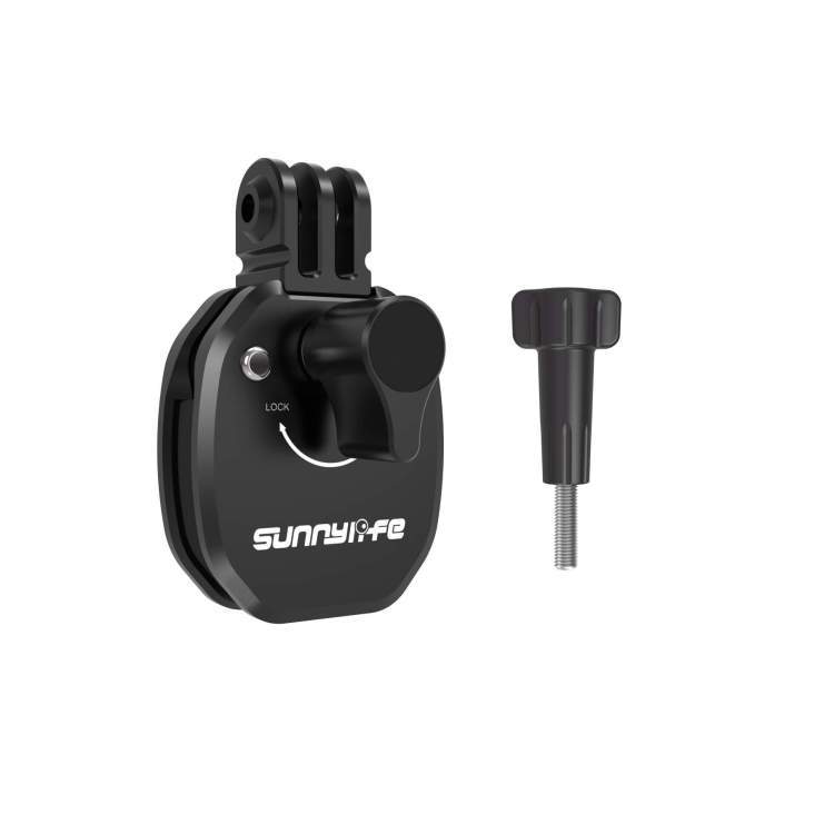 Мотоциклетный зажим Sunnylife из алюминиевого сплава для Action 4/Gopro 12/Insta360/Pocket 3