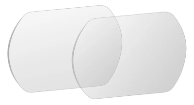 Защитное стекло DJI FPV Goggles V2 (2 пары)