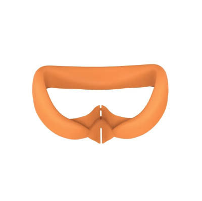 Силиконовая защита маска для VR шлема Pico 4 (оранжевый)